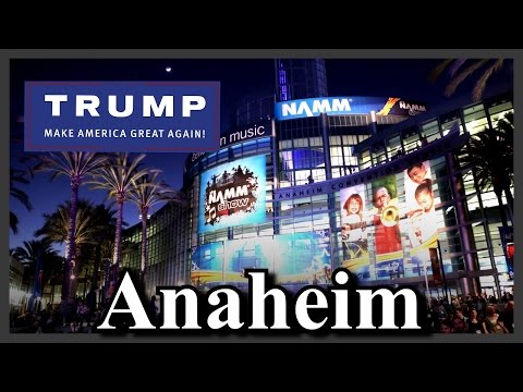 LIVE Donald Trump Rally at the Anaheim Convention Center Protesters MASSIVE in California FULL HD