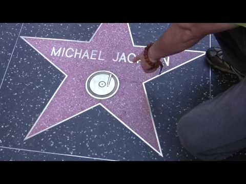 Hollywood walk of fame/ Los Angeles 1/2/2010