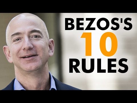 Jeff Bezos's Top 10 Rules For Success (@JeffBezos)