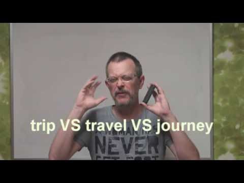 Learn English: Daily Easy English Expression 0201: trip VS travel VS journey