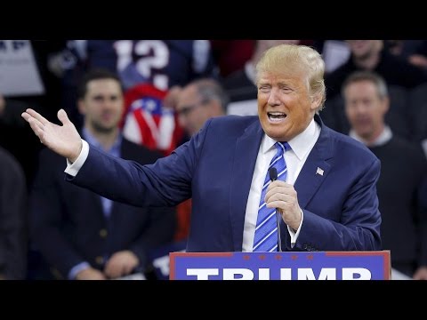 Donald Trump holds rally Burlington, Vt.