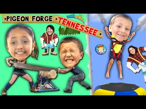 TENNESSEE FAMILY FUN @ Margaritaville Island! Acrobats & Lumberjacks (Pigeon Forge Vlog #2)