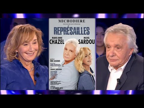 Marie-Anne Chazel et Michel Sardou - On n'est pas couché 12 septembre 2015 #ONPC