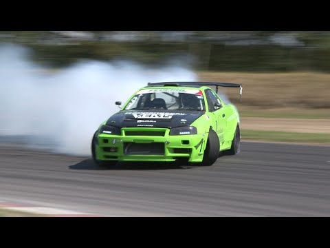 Drifting NM Våler 2014 NM R1 - Motorsportfilmer.net