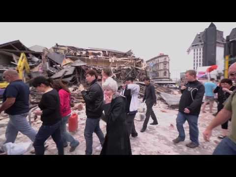 1 Minute After The Christchurch Earthquake - 22 February 2011 - 182 confirmed dead