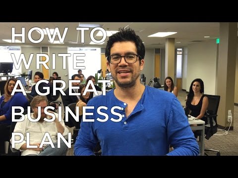 How To Write A Great Business Plan