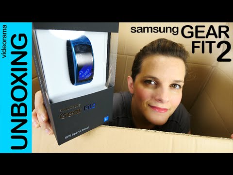 Samsung Gear Fit 2 unboxing en español | 4K UHD