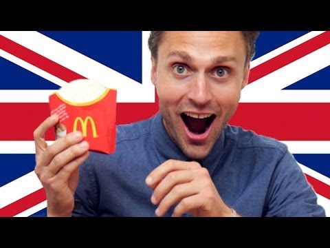 Americans Try British McDonald's