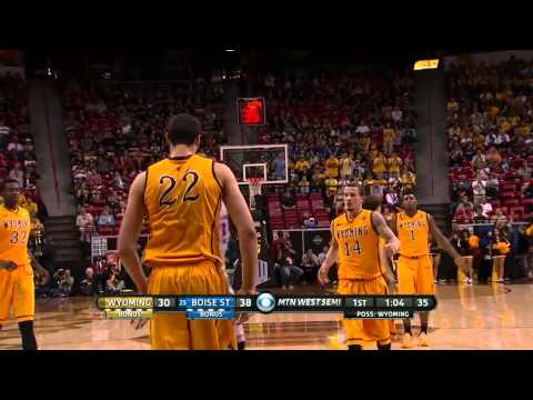 Wyoming Cowboys Basketball 2015 MWC Championship