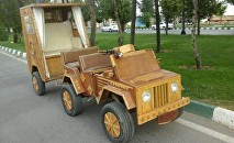 Wooden car