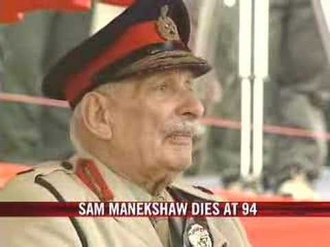 Field Marshal Manekshaw dies