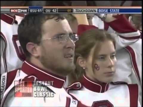 2007 Fiesta Bowl Oklahoma Sooners vs. Boise State Broncos