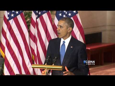 President Obama on 150th Anniversary of 13th Amendment - FULL VIDEO (C-SPAN)