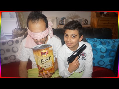 DEVINER LE GOUT DES CHIPS LAY'S AVEC MOMO - SINON BILLE D'AIRSOFT PAR LIA