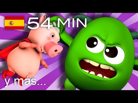 El Puente de Londres se va a caer | Y muchas más canciones infantiles | ¡54 min de LittleBabyBum!