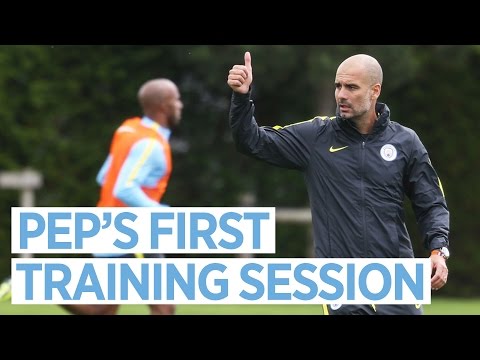 PEP'S FIRST TRAINING SESSION!