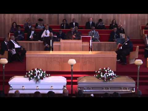 Mary Kennedy 93 and her son John T. Kennedy 64, Homegoing service February 22, 2014 Clip 007