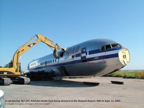 First Boeing B767-200 is Scrapped