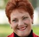 One Nation's Pauline Hanson.
