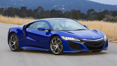 Ready for action: the Honda NSX will arrive in Australia in late 2016.