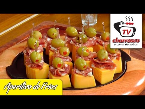 Receita de Aperitivo de Frios - TvChurrasco