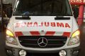 MELBOURNE, AUSTRALIA - MARCH 03: A general view of an ambulance in Melbourne, Australia on 3rd March, 2016 (Photo by ...