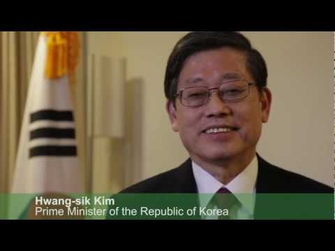 Hwang-sik Kim - Prime Minister of the Republic of Korea