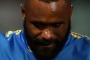 Facing a stint on the bench: Semi Radradra is helped from the field on Friday night.