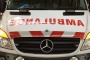 MELBOURNE, AUSTRALIA - MARCH 03: A general view of an ambulance in Melbourne, Australia on 3rd March, 2016 (Photo by ...