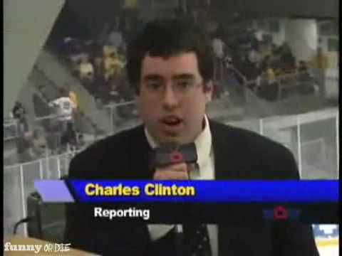 Charles Clinton: Worst sideline reporter ever