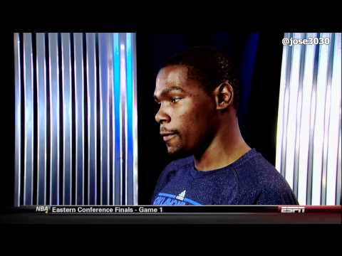 Kevin Durant / Charles Craig Special On ESPN - 2012 NBA Playoffs