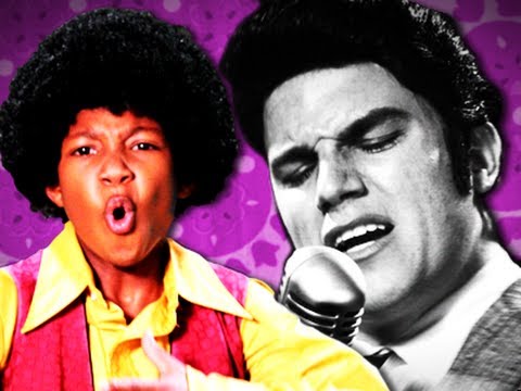 Michael Jackson VS Elvis Presley.  Epic Rap Battles of History Season 2.