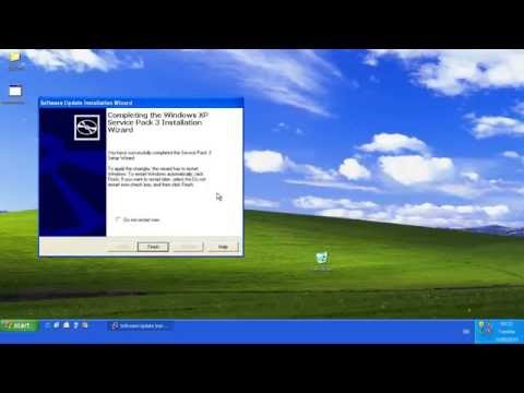 Install Windows XP Service Pack 3 update