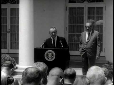 "Thurgood Marshall Nominated to Supreme Court" (Washington DC, 6/13/1967)