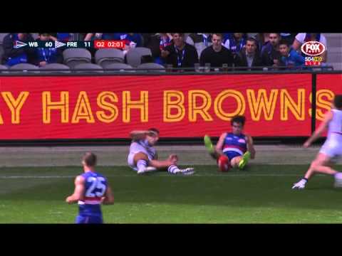 Round 1 AFL - Western Bulldogs v Fremantle Highlights