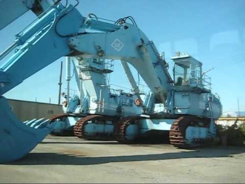 O&K RH120 's at Fresh Kills Landfill