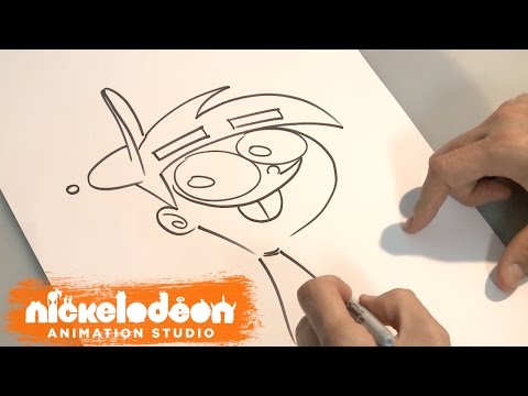 How to Draw Timmy Turner | Fairly OddParents | Nick Animation