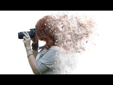 Tutorial Photoshop CS6 - Disintegration effect