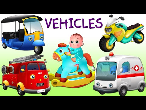 Surprise Eggs Vehicles For Kids | Baby, Passenger, Public Transport & Utility Vehicles | ChuChu TV