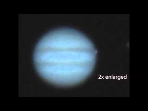 Asteroid impact on Jupiter?