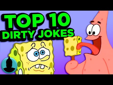 Top 10 Dirty Cartoon Jokes You Missed - (ToonedUp #84) @ChannelFred