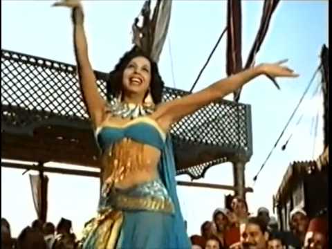 سامية جمال فى الفيلم العالمى Samiia Gamal in Valley Of The kings 1954