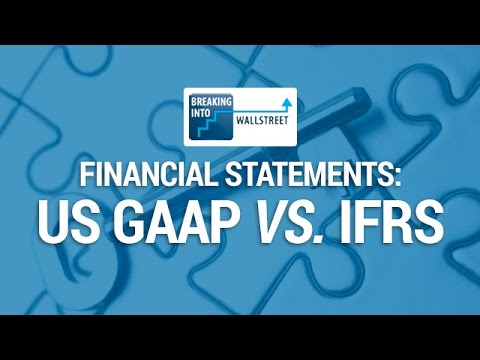 US GAAP vs. IFRS on the Financial Statements