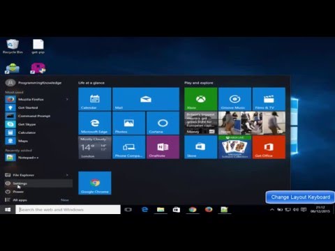 Windows 10 : How to Change Keyboard Layout