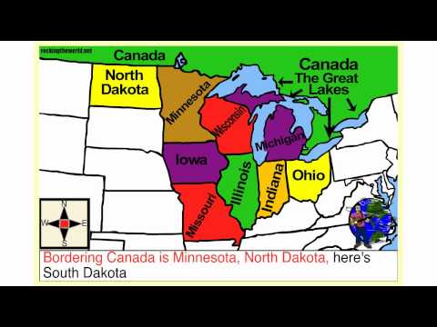 Mid-western U.S.A. Geography Song