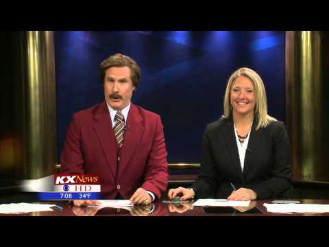 Ron Burgundy Anchoring HIGHLIGHTS