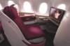 Qatar Airways business class on the Airbus A350.