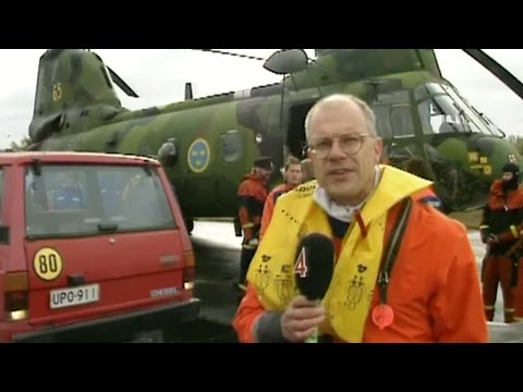 Lelle Modig var första journalisten på plats när MS Estonia förliste - Nyhetsmorgon (TV4)