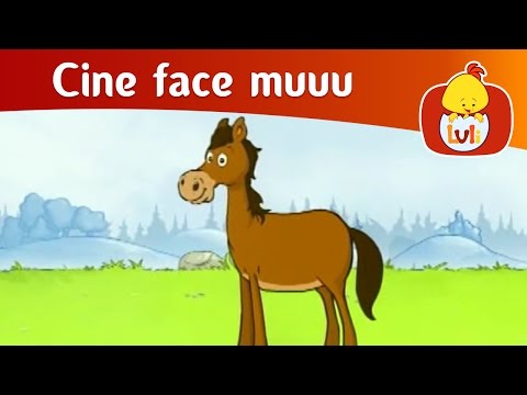 Cine face muuu? - Cal, pentru copii