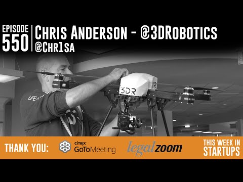 3D Robotics Founder Chris Anderson on his hottest drones & building America's biggest drone maker